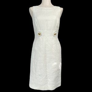 3/$30 ⭐️ ANTONIO melani sleeveless sheath dress circle pattern